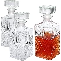 デキャンタ デカンタ ウイスキーボトル ワイン スタンド ブランデー テキーラ Amazon | デキャンタ クリスタル ボトル ヴィンテージ風 ワイン